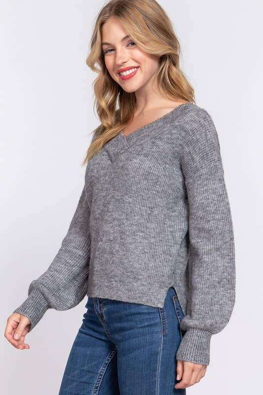 V-neck Sweater