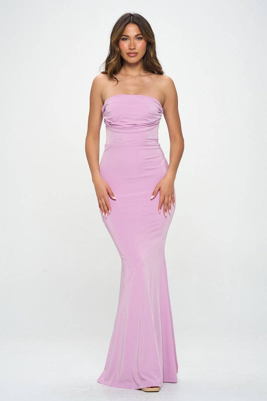 LILY STRAPLESS DRESS