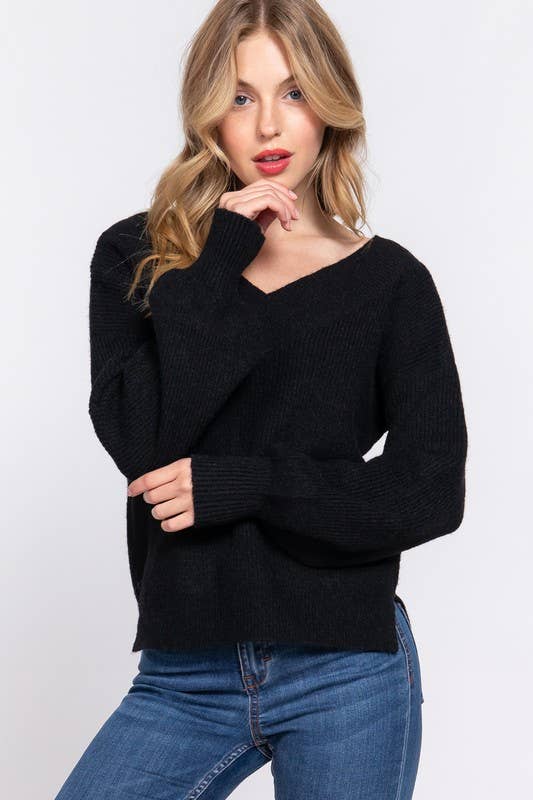 V-neck Sweater