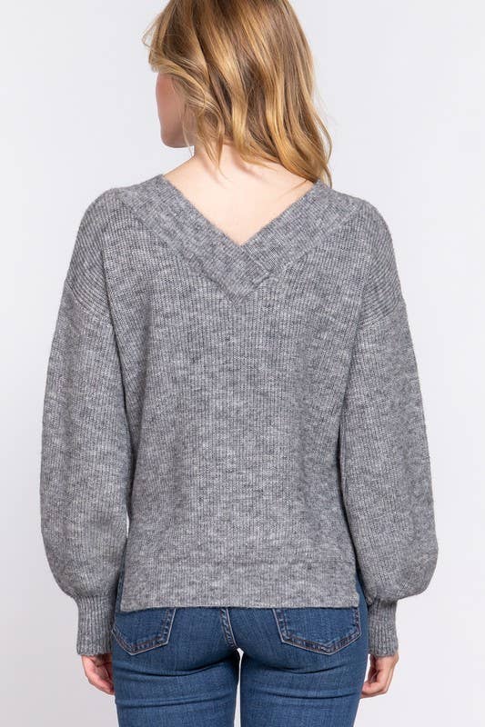 V-neck Sweater