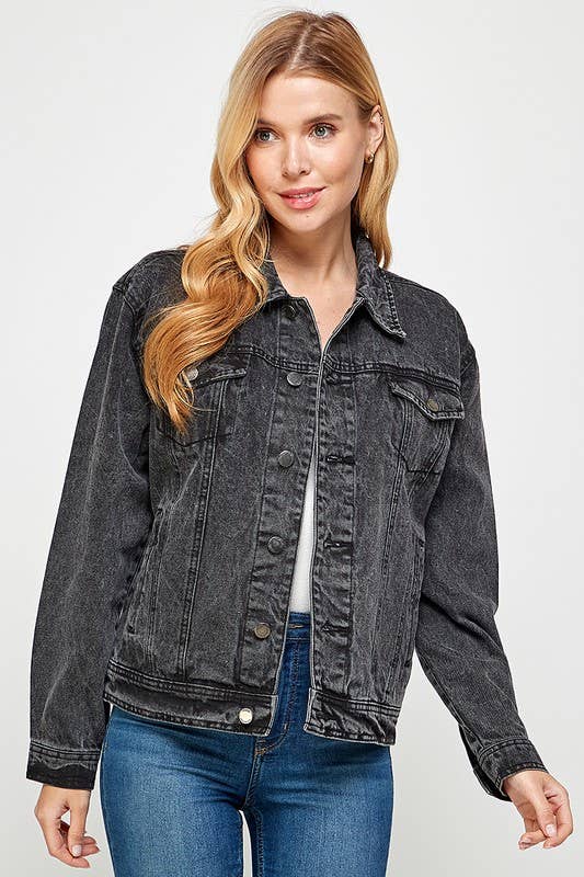 Black Denim Jacket