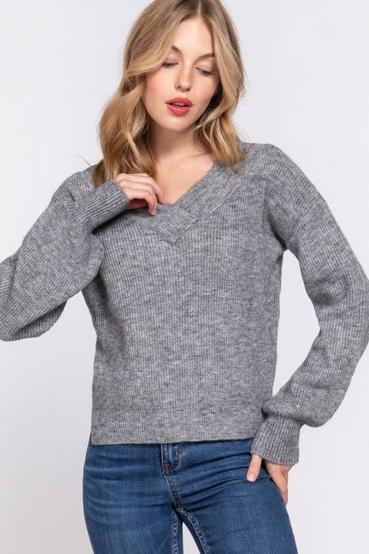 V-neck Sweater