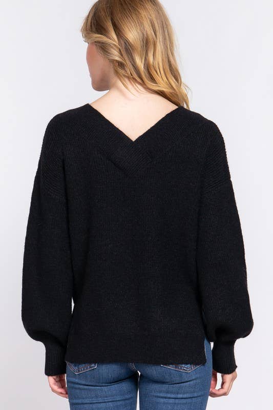 V-neck Sweater